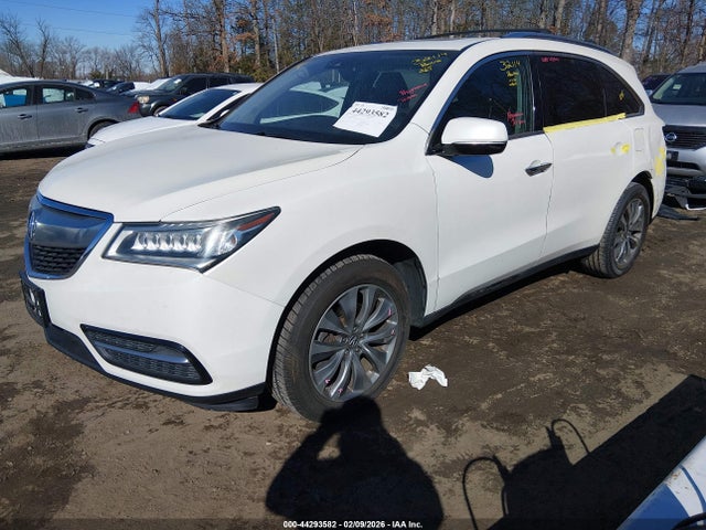 44293582 :رقم المزاد ، 5FRYD4H4XGB049867 vin ، 2016 Acura Mdx Technology   Acurawatch Plus Packages/technology Package مزاد بيع