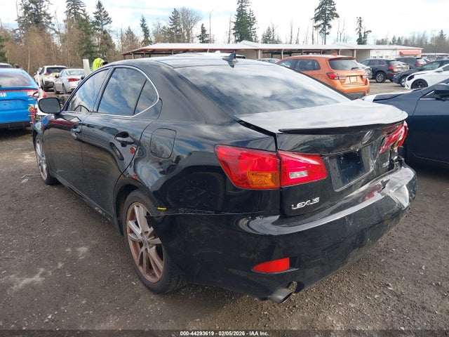 2007 Lexus Is 250 მანქანა იყიდება აუქციონზე, vin: JTHBK262875027403, აუქციონის ნომერი: 44293619