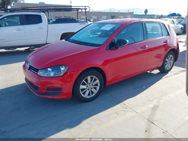 3VW117AU3HM031261 Volkswagen Golf Tsi S 4-door/tsi Wolfsburg Edition 4-door