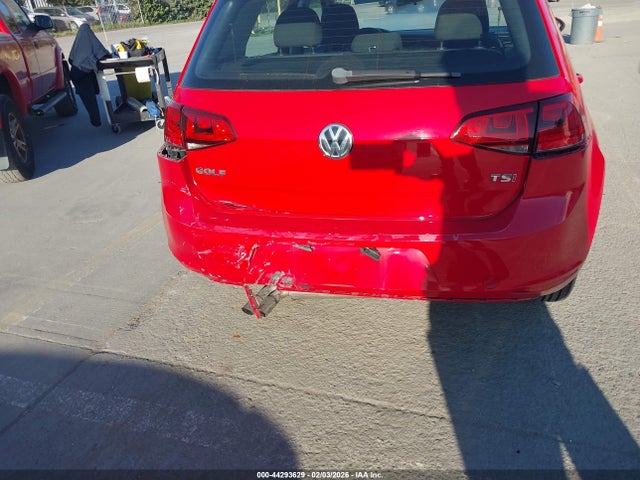 3VW117AU3HM031261 Volkswagen Golf Tsi S 4-door/tsi Wolfsburg Edition 4-door