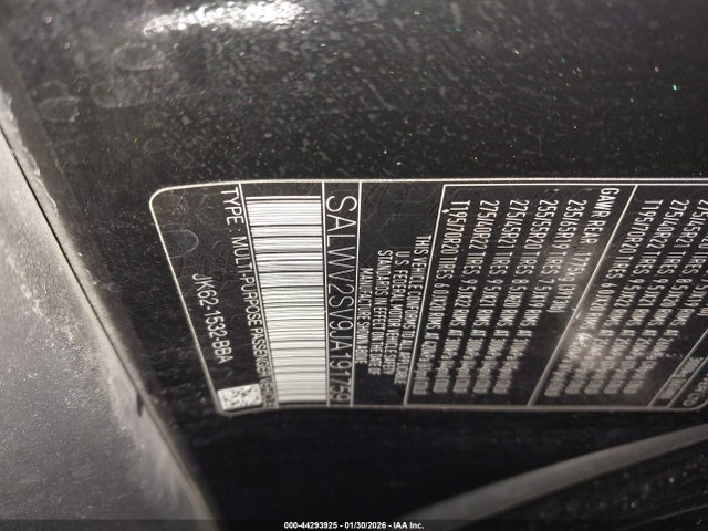 SALWV2SV9JA191759 Land Rover Range Rover Sport Hse Dynamic