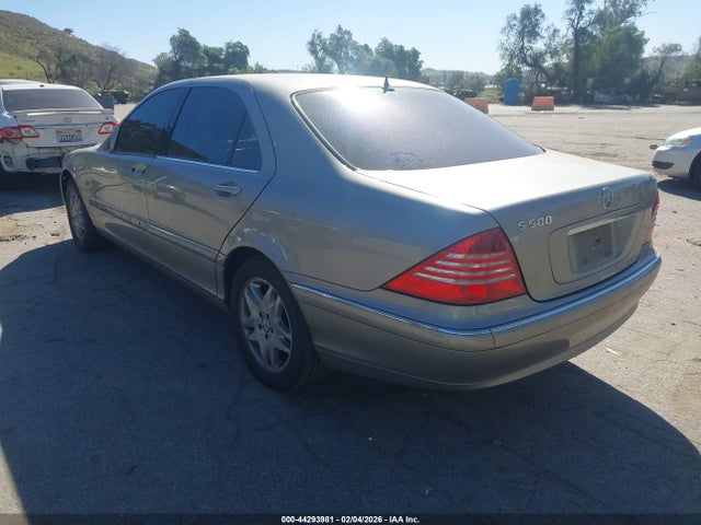 Aukcja sprzedaży 2003 Mercedes-benz S 500, vin: WDBNG75J83A346497, numer aukcji: 44293981
