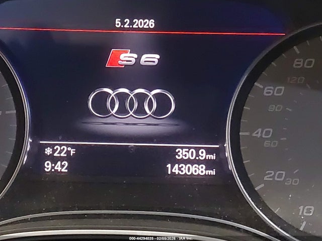 Продажа на аукционе авто 2017 Audi S6 4.0t Premium Plus, vin: WAUFFAFC4HN123148, номер лота: 44294025