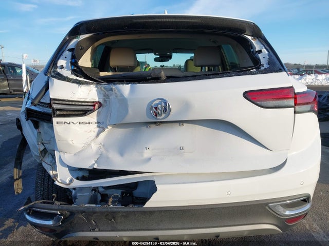 2021 Buick Envision Fwd Essence მანქანა იყიდება აუქციონზე, vin: LRBFZNR48MD107653, აუქციონის ნომერი: 44294139