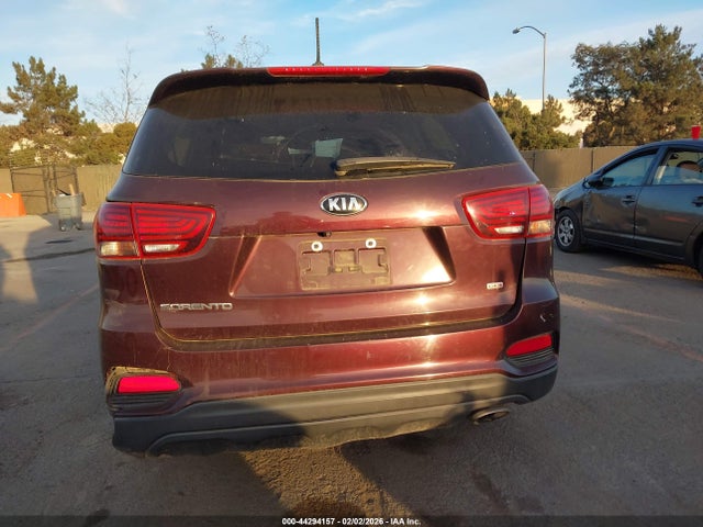 5XYPG4A31LG629274 KIA Sorento 2.4l Lx