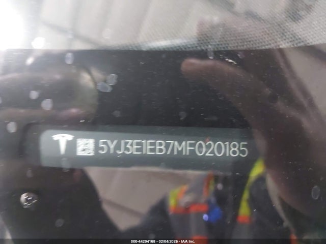 2021 TESLA MODEL 3 5YJ3E1EB7MF020185 Photo 8