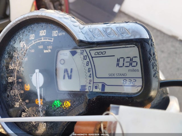 SMTT127Y1RNA20036 Triumph Motorcycle Speed 400