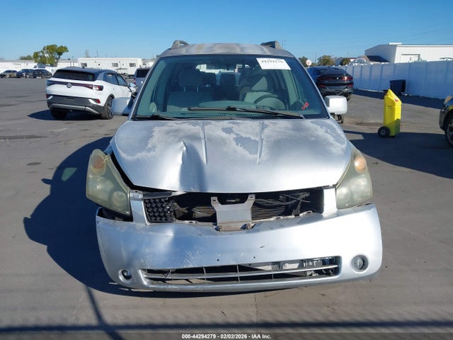 44294279 :رقم المزاد ، 5N1BV28U66N105825 vin ، 2006 Nissan Quest 3.5 S مزاد بيع