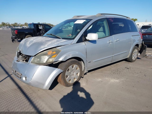 44294279 :رقم المزاد ، 5N1BV28U66N105825 vin ، 2006 Nissan Quest 3.5 S مزاد بيع