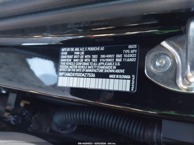 2025 PORSCHE CAYENNE E-HYBRID WP1AM2AY5SDA27536 Photo 8