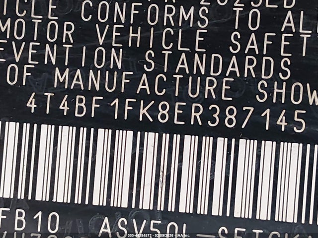 Toyota CAMRY XLE 2014 4T4BF1FK8ER387145 Image 9
