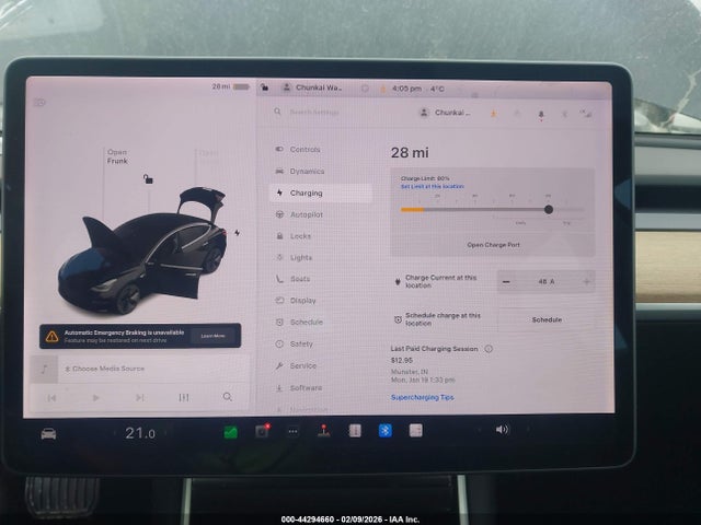 Продаж на аукціоні авто 2019 Tesla Model 3 Long Range/performance, vin: 5YJ3E1EB1KF197229, номер лоту: 44294660
