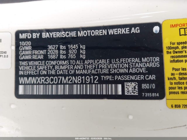 2021 MINI HARDTOP WMWXR3C07M2N81912 Photo 8