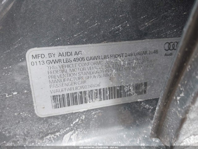 2013 AUDI A4 WAUFFAFL8DN036606 Photo 8