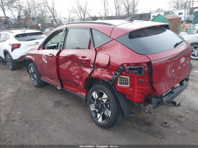 2025 Hyundai Kona Sel მანქანა იყიდება აუქციონზე, vin: KM8HBCAB6SU327606, აუქციონის ნომერი: 44295033