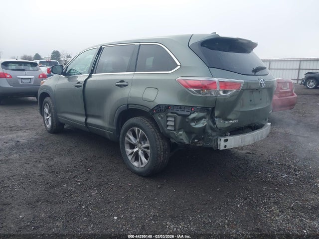 5TDBKRFH0FS156999 Toyota Highlander Le Plus V6
