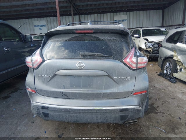 Aukcja sprzedaży 2016 Nissan Murano Platinum, vin: 5N1AZ2MH4GN160266, numer aukcji: 44295209