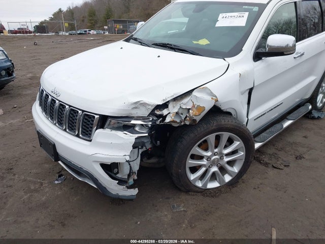 44295288 :رقم المزاد ، 1C4RJFBG0HC815374 vin ، 2017 Jeep Grand Cherokee Limited 4x4 مزاد بيع
