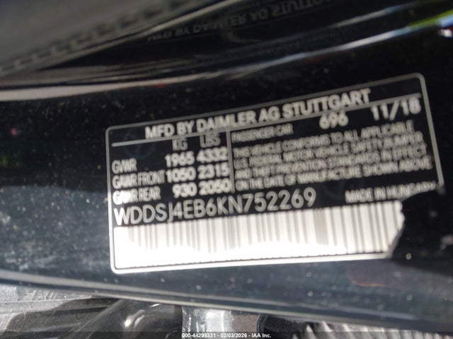 2019 MERCEDES-BENZ CLA 250 WDDSJ4EB6KN752269 Photo 8