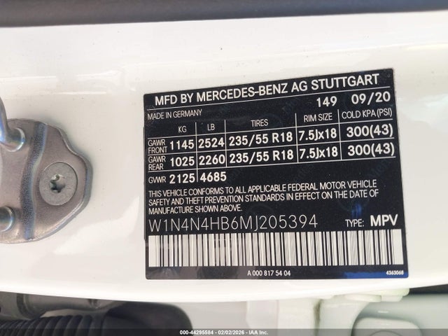 2021 MERCEDES-BENZ GLA 250 W1N4N4HB6MJ205394 Photo 8