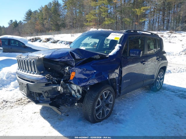 Продаж на аукціоні авто 2018 Jeep Renegade Latitude 4x4, vin: ZACCJBBB8JPJ15619, номер лоту: 44295647