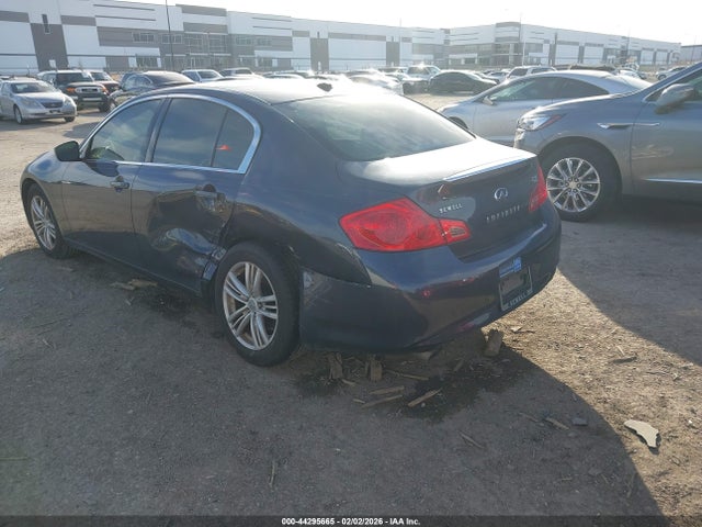 Aukcja sprzedaży 2011 Infiniti G25, vin: JN1DV6AP4BM600729, numer aukcji: 44295665