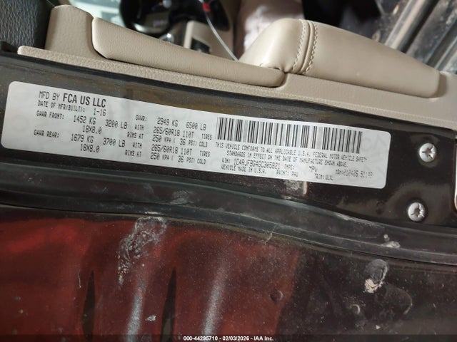 2016 JEEP GRAND CHEROKEE 1C4RJFBG4GC305821 Photo 8