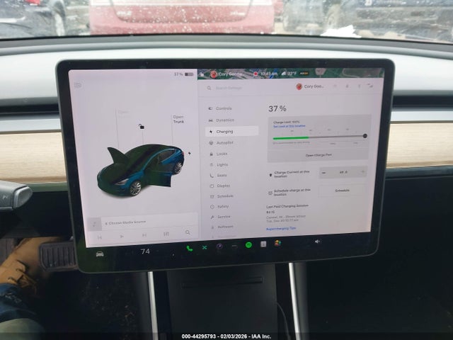 5YJ3E1EB1JF133562 Tesla Model 3 Long Range/performance