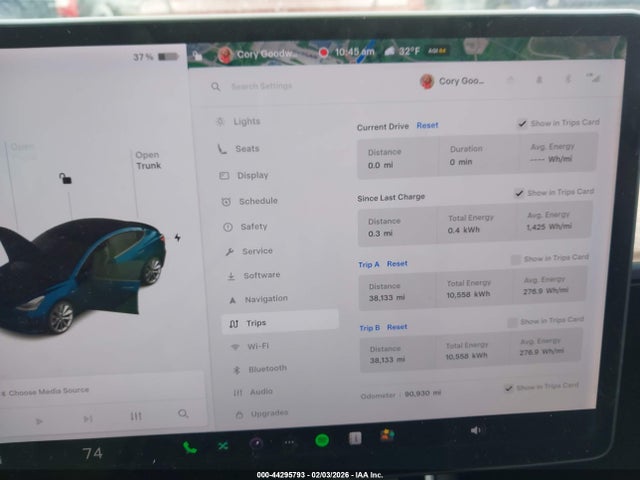 2018 TESLA MODEL 3 5YJ3E1EB1JF133562 Photo 6