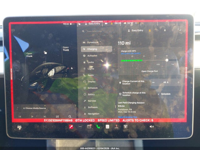 5YJ3E1EB9NF118846 Tesla Model 3 Long Range Dual Motor All-wheel Drive