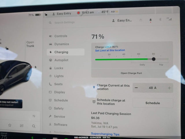 Tesla Model 3 Long Range Dual Motor All-wheel Drive 2021 5YJ3E1EBXMF055643 Image 16