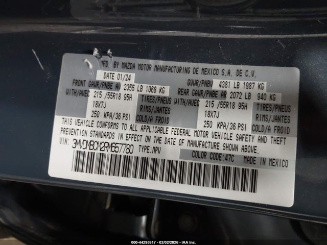 Mazda Cx-30 2.5 S Carbon Edition 2024 3MVDMBCM2RM657780 Image 9