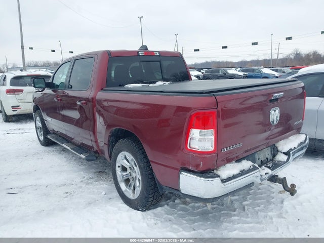 44296047 :رقم المزاد ، 1C6RRFFG1KN734678 vin ، 2019 Ram 1500 Big Horn/lone Star  4x4 5'7 Box مزاد بيع