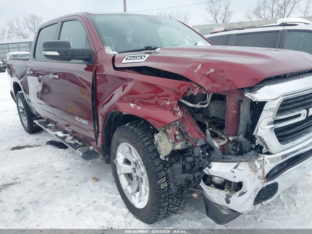44296047 :رقم المزاد ، 1C6RRFFG1KN734678 vin ، 2019 Ram 1500 Big Horn/lone Star  4x4 5'7 Box مزاد بيع