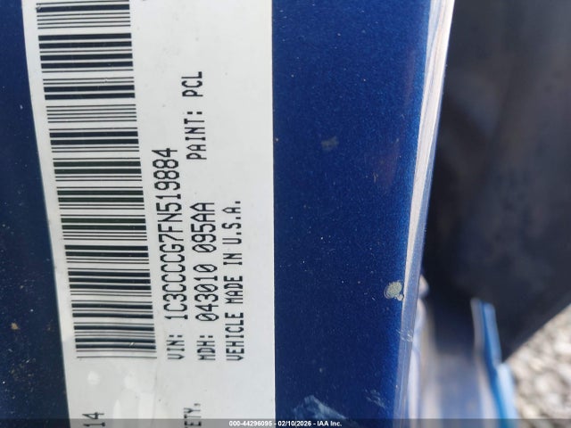 1C3CCCCG7FN519884 Chrysler 200 C