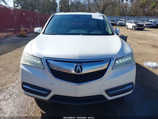44296183 :رقم المزاد ، 5FRYD4H84EB001409 vin ، 2014 Acura Mdx Advance Pkg W/entertainment Pkg مزاد بيع