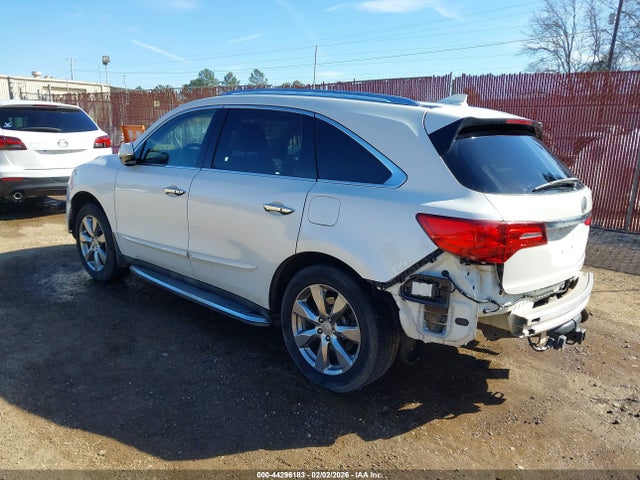 44296183 :رقم المزاد ، 5FRYD4H84EB001409 vin ، 2014 Acura Mdx Advance Pkg W/entertainment Pkg مزاد بيع