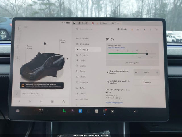 Aukcja sprzedaży 2026 Tesla Model Y Long Range Launch Series/premium All-wheel Drive, vin: 7SAYGDEE1TA587485, numer aukcji: 44296202