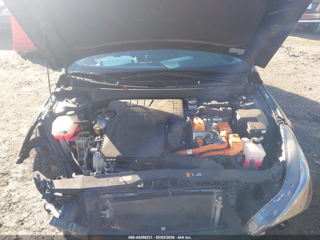 44296221 :رقم المزاد ، KMHLM4AJ4PU042007 vin ، 2023 Hyundai Elantra Hybrid Blue مزاد بيع