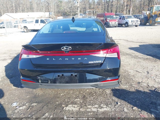 44296221 :رقم المزاد ، KMHLM4AJ4PU042007 vin ، 2023 Hyundai Elantra Hybrid Blue مزاد بيع