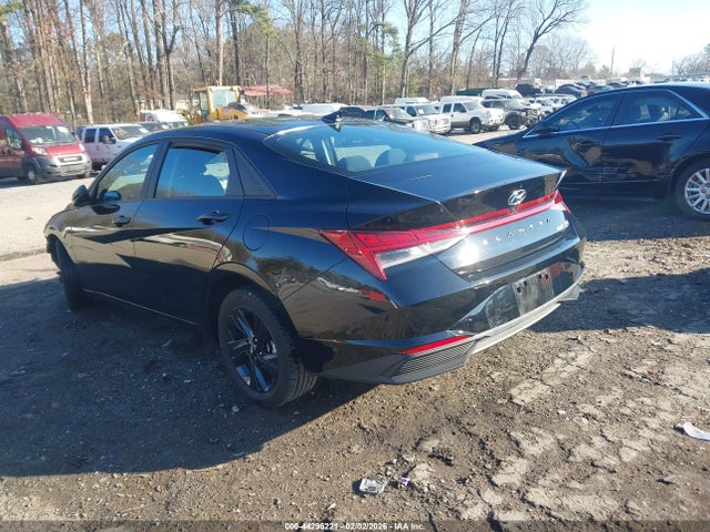 44296221 :رقم المزاد ، KMHLM4AJ4PU042007 vin ، 2023 Hyundai Elantra Hybrid Blue مزاد بيع