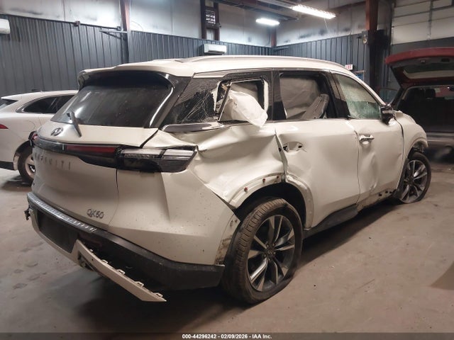 44296242 :رقم المزاد ، 5N1DL1FS9PC350366 vin ، 2023 Infiniti Qx60 Luxe Awd مزاد بيع