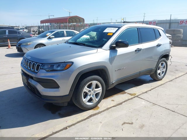 2023 Jeep Compass Sport 4x4 მანქანა იყიდება აუქციონზე, vin: 3C4NJDAN1PT573054, აუქციონის ნომერი: 44296267