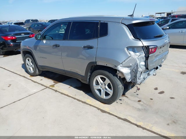 2023 Jeep Compass Sport 4x4 მანქანა იყიდება აუქციონზე, vin: 3C4NJDAN1PT573054, აუქციონის ნომერი: 44296267