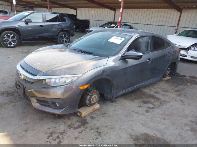 Honda Civic Ex-l 2017 2HGFC1F78HH645645 Image 2