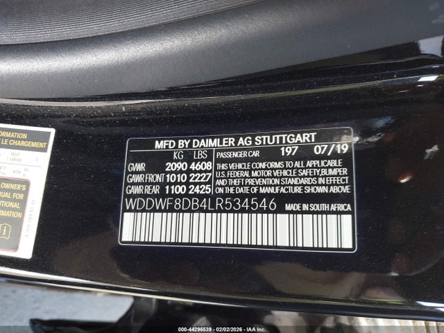 Mercedes-Benz C 300 2020 WDDWF8DB4LR534546 Image 9