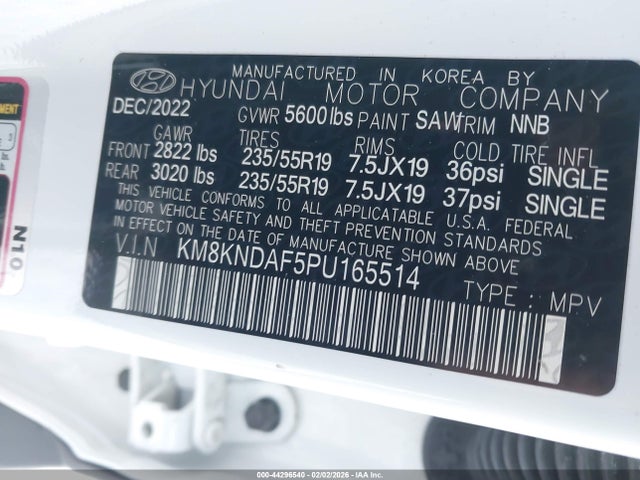 2023 HYUNDAI IONIQ 5 KM8KNDAF5PU165514 Photo 8