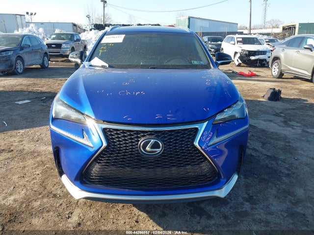 Aukcja sprzedaży 2015 Lexus Nx 200t F Sport, vin: JTJBARBZ5F2037562, numer aukcji: 44296557