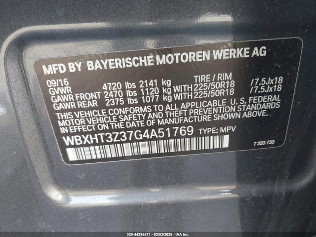 2016 BMW X1 WBXHT3Z37G4A51769 Photo 8