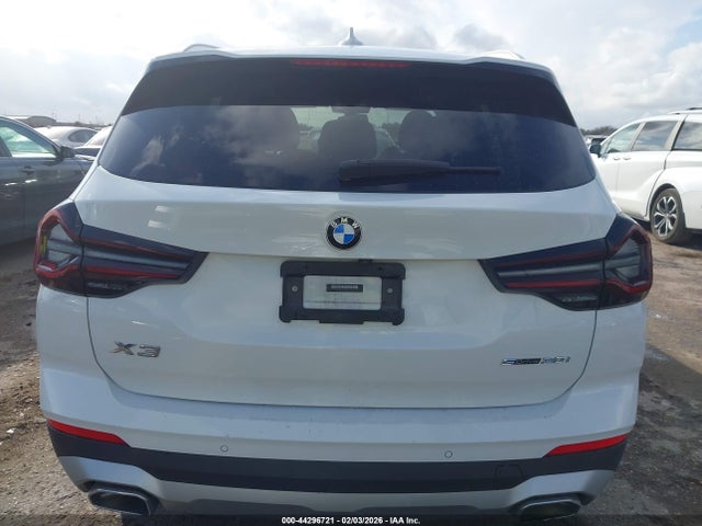 Aukcja sprzedaży 2022 Bmw X3 Sdrive30i, vin: 5UX43DP01N9J26049, numer aukcji: 44296721